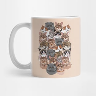 Social Cats Mug